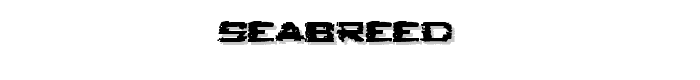 Seabreed 2 font